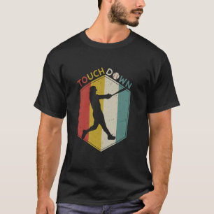 Camiseta Touchdown Baseball Sports Vintage Outfit para aman