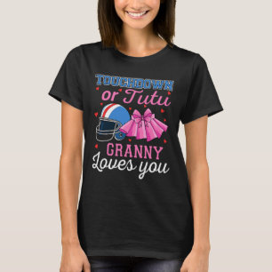 Camiseta Touchdown Ou Tutu Vovó Ama Você Futebol Gênero