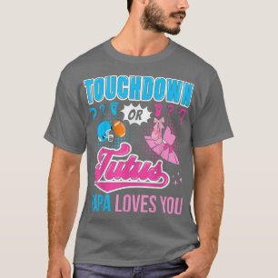 Camiseta Touchdown ou Tutus Papa te ama novo gênero