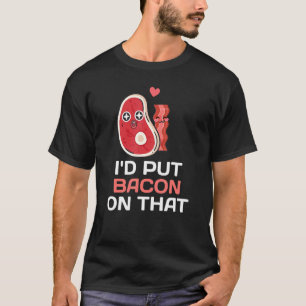 Camiseta Toucinho Eu Poria Toucinho Naquilo