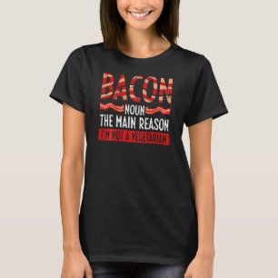 Camiseta Toucinho Substantivo O Principal Motivo Por Eu Não