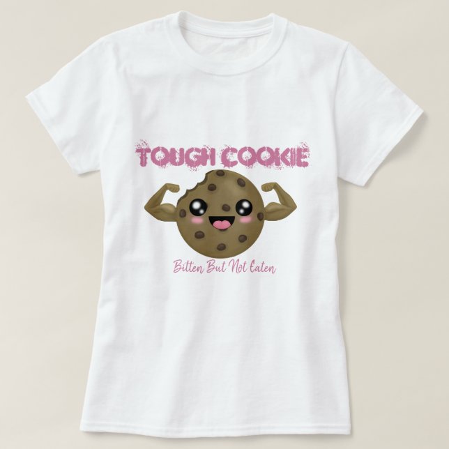 Camiseta Tough Cookie (Frente do Design)