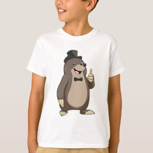 Camiseta Toupeira como Noivo com Gravata