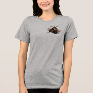 Camiseta toupeira de Avogadro, piada de química, e