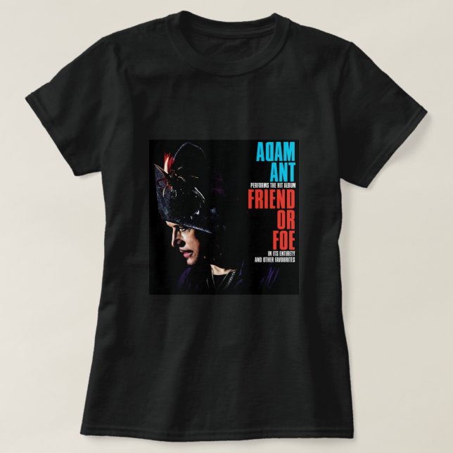 Camiseta Tour de 2020 por Adam Ant Ori (Frente do Design)