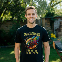 Camiseta Tour de Cicada Invasão 2024