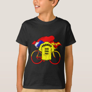 Camiseta Tour de France patrocina o jérsei amarelo da