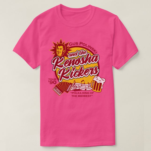 Camiseta Tour de Kickers Kenosha 90 (Frente do Design)