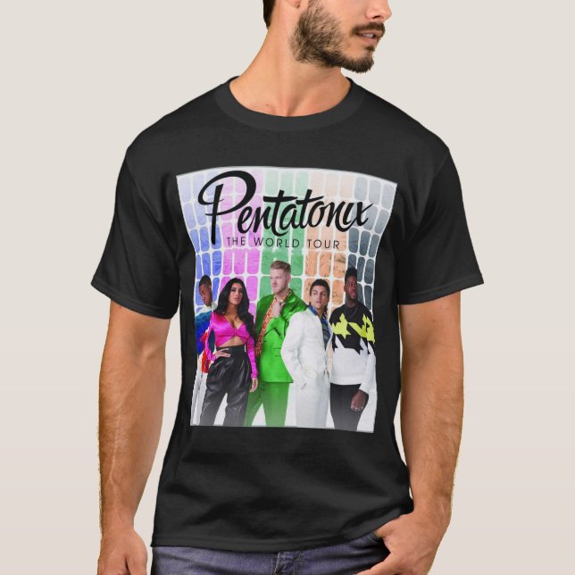 Camiseta Tour de ptx da Pentatonix (Frente)