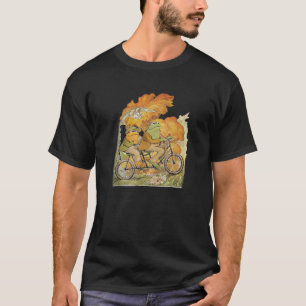 Camiseta Tour do Sapo de Cottage Core Padre e Son Bike com