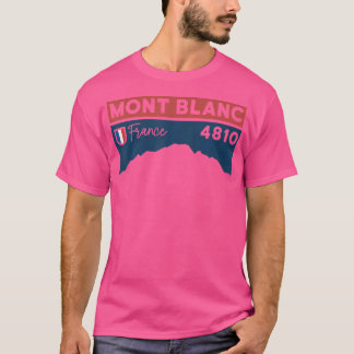 Camiseta Tour Du Mont Blanc 4810 Tmb Hike France Trekking H