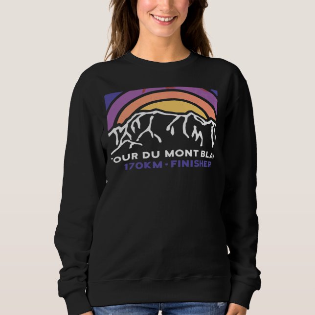 Camiseta Tour du Mont Blanc Chamonix France Italy Switzerla (Frente)