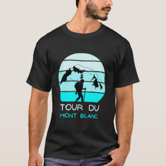 Camiseta Tour Du Mont Blanc Europa Long Distance Hiking Tra