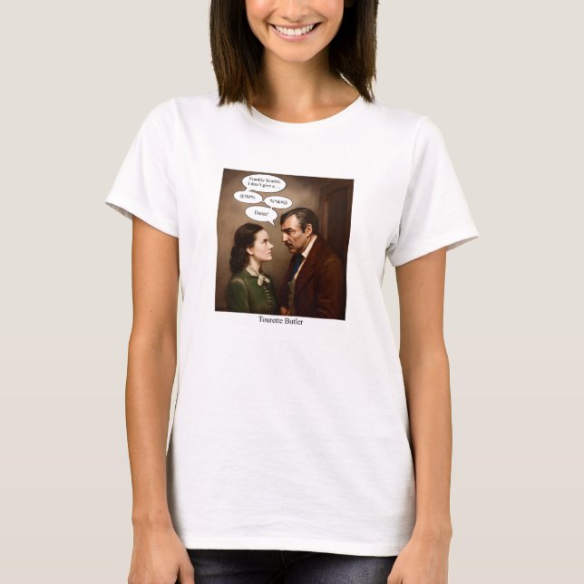 Camiseta Tourette Butler (Frente)