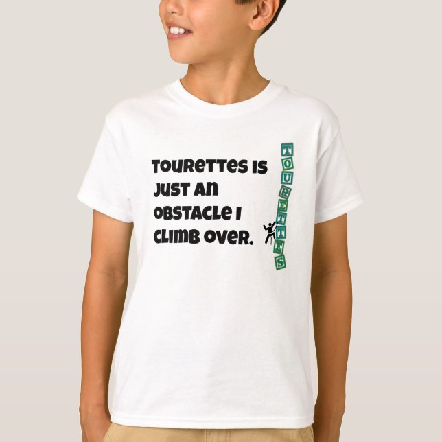 Camiseta Tourettes é apenas um obstáculo (Frente)