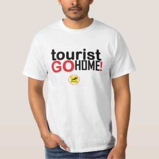 Camiseta Tourist go home!