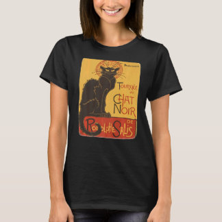Camiseta Tournee du Chat Noir De Rodolphe Salis Vetor