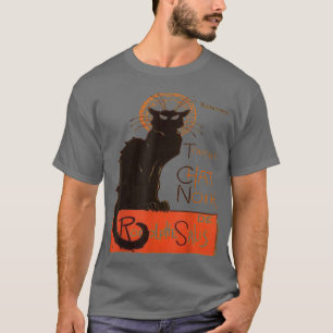 Camiseta Tournee Du Chat Noir Paris - Vetor Em Dúvida