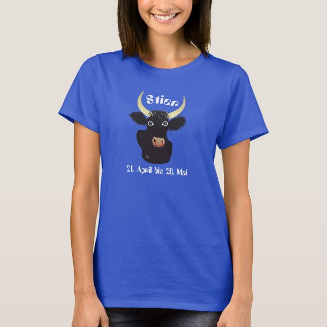 Camiseta Touro 21. abril até 20. Maio (Frente)
