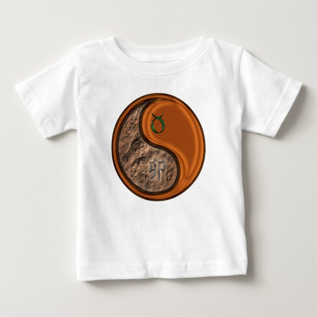 Camiseta Touro & Coelho de Madeira (Frente)