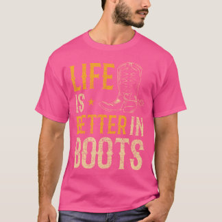 Camiseta Touro Correndo Baqueiro Boots Rodeo Funny Line Dan