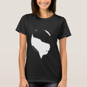 Camiseta Touro de Briga Francês Yin Yang Símbolo Meditação
