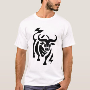 Camiseta Touro de carga - Potência e determinação
