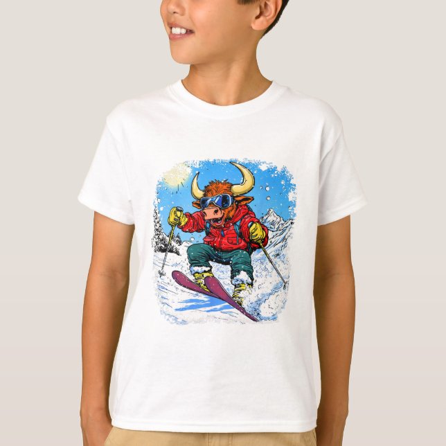 Camiseta Touro de Esqui  (Frente)