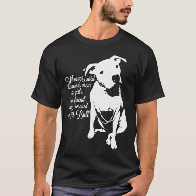 Camiseta Touro De Pit - Nunca Recuperou Um Touro De Pit (Frente)
