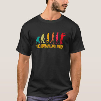 Camiseta Touro de Quadro de Arte Gráfico da Evolução