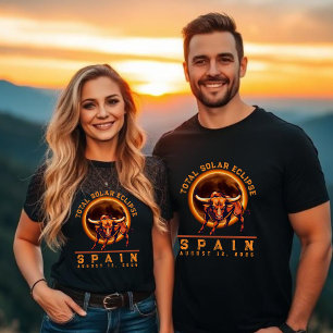 Camiseta Touro Eclipse Solar Total - Espanha 2026