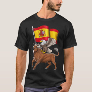 Camiseta Touro Espanhol E Águia