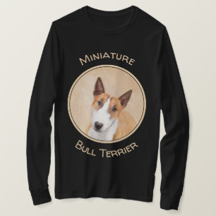 Camiseta Touro Miniatura - Pintura Terrier - Bonito Origina