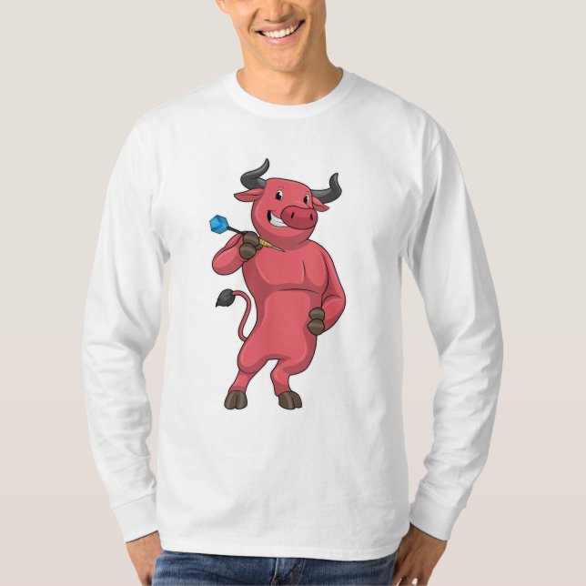 Camiseta Touro nas Trevas com Dart (Frente)