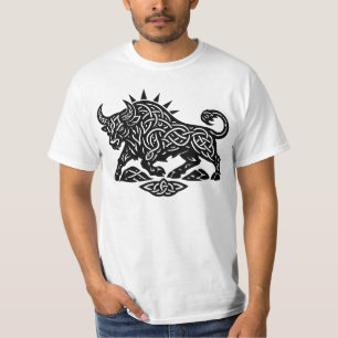 Camiseta Touro Sigilo do Touro — Tatuagem Zodiacal Terrestr