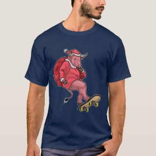 Camiseta Touro Skate de Natal