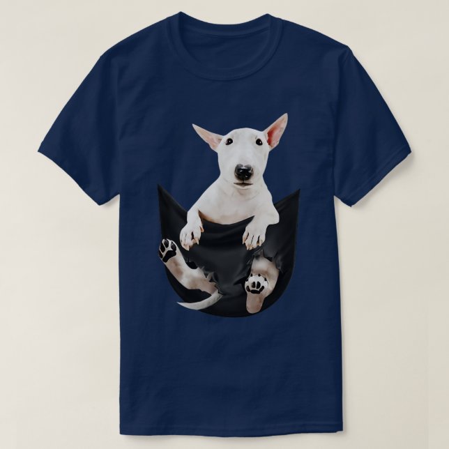 Camiseta Touro terrier com amor (Frente do Design)