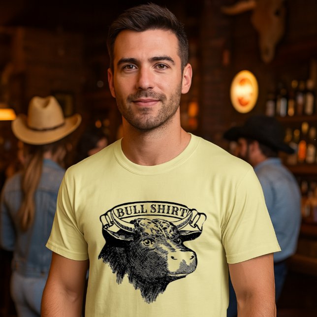 Camiseta Touro Vintage Modelo Touro (Criador carregado)