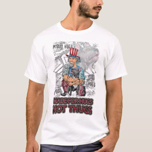 Camiseta Touros de Pit, Feitos para Abraços Não Coisas Mais