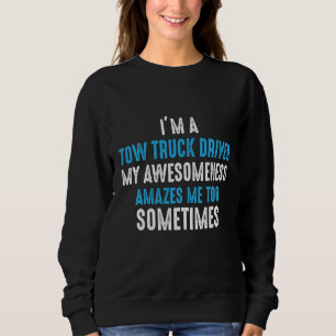 Camiseta Tow Truck Driver Amazes Trucker