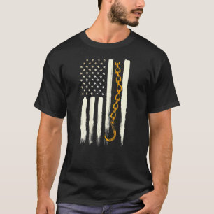 Camiseta Tow Truck Driver Image Na Parte Traseira De
