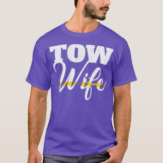 Camiseta Tow Truck Driver Wrecker Bredown Recovery Tow Wi