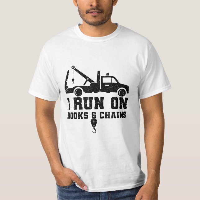 Camiseta Tow Truck | Presentes De Desagregação De Carros De (Frente)