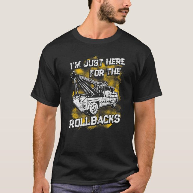 Camiseta Tow Trucker Tow Truck Driver Tow Operator Breakdow (Frente)