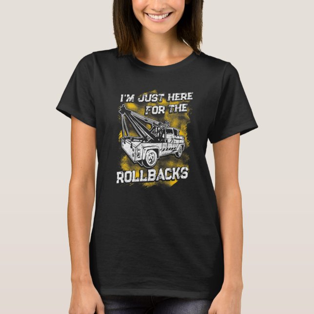 Camiseta Tow Trucker Tow Truck Driver Tow Operator Breakdow (Frente)