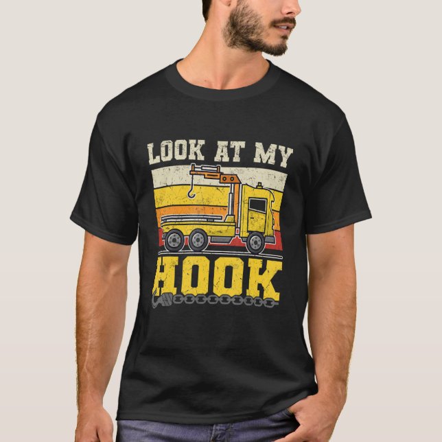 Camiseta Tow Trucking Vehicle for Tow Trucker (Frente)