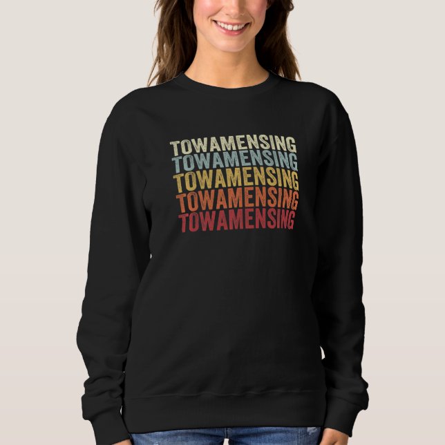 Camiseta Towamensing Pennsylvania Towamensing PA Retro Vint (Frente)