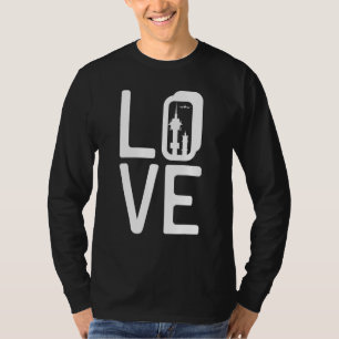 Camiseta Tower Love Air Traffic Control Aviation Controller