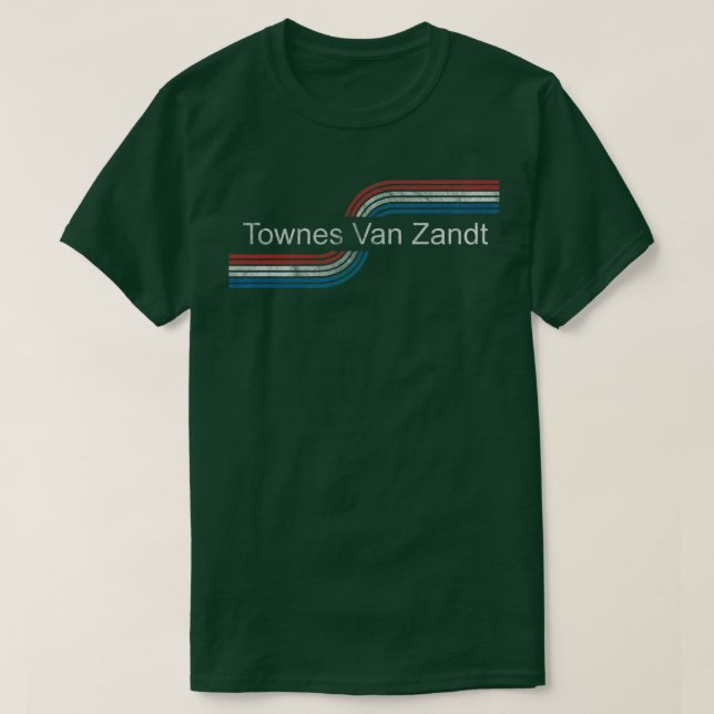 Camiseta Townes Van Zandt Biker Style TShirt (Frente do Design)