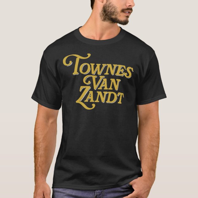 Camiseta Townes Van Zandt Essential  (Frente)